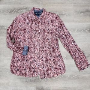 Tommy Hilfiger Button Down Shirt  Adjustable Sleeve